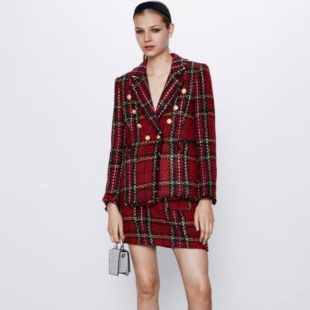 Zara Tweed Skirt